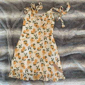 REFORMATION Christine Dress in Lemonade